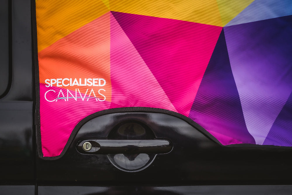 Close Up of Windscreen cover fit