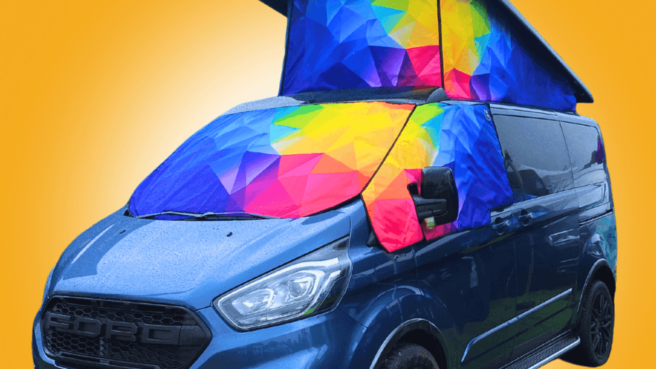 Customised Campervan Windscreen Covers Custom Camping UK